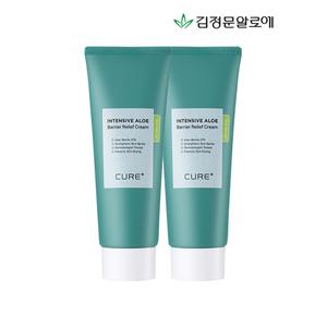 [김정문알로에]큐어 베리어 릴리프 크림 100ml 2개_P313342195