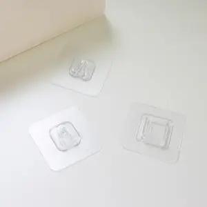 벽걸이 플러그 인 접착 홀더 후크 고정식 다용도 행거 매직 후크 세트
