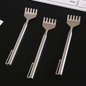 스텐효자손 스텐 휴대용효자손 안테나효자손 안테나 휴대용 미니효자손 등긁개