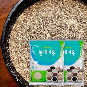 [청아띠]국내산 청아띠 들깨가루 500g x 2봉