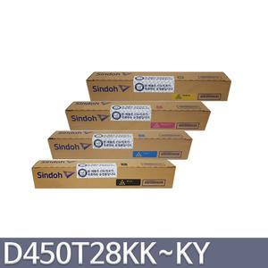 정품토너 D450T28KK D450T28KC D450T28KM D450T28KY D450 D451 D452 CM2075 CM3035 CM3093