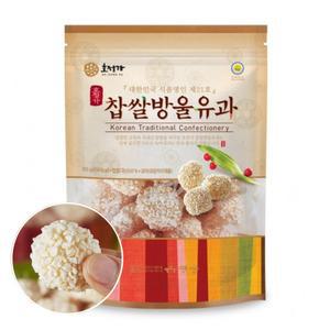 한입에쏙 호정가 찹쌀 방울 유과 한과 100g 실속형 온가족 간식