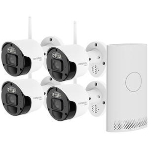 캠플러스 무선 CCTV 8채널 4카메라 (배터리형) CT-4AB804-2T
