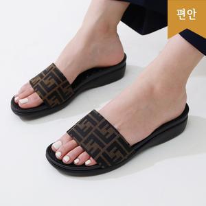 4cm 국내생산 사무실 슬리퍼 웨지 우레탄창 국내생산 112383