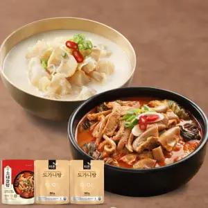 바른 도가니탕 500g 2개 + 바른 소내장탕 500g 1개