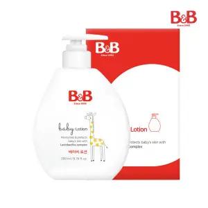 비앤비 아기 유아 저자극 보습 베이비 로션 200ml 1입_SK19