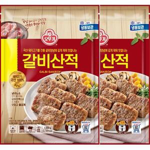 [G][오뚜기] 갈비산적(돼지고기 60.25) 1kg x 2봉