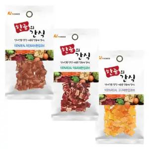 한줌 리얼간식 한입큐브_ 3종선택