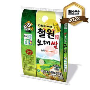 햅쌀 쌀 햇쌀 국내산백미 2023년 두루웰 철원오대쌀 20kg 상등급 백미