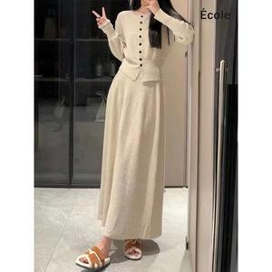 [에꼴드파리]딘트 스커트 세트 F43WOB004Z_P359933105