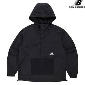 [뉴발란스] NBNAC12023-BK 트리퍼 리버서블 하프집업 아노락 공용 트레이닝 자켓 바람막이