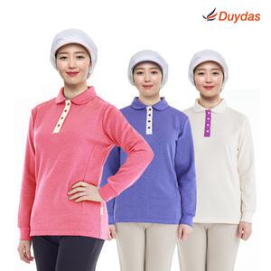 데이지2위생복티셔츠(기모)두꺼운티셔츠