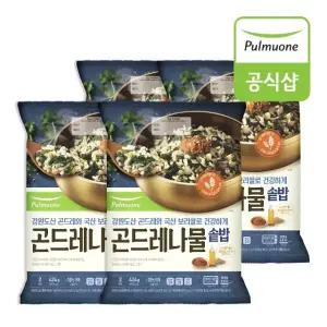 풀무원 곤드레나물과 강된장양념의 곤드레나물솥밥 424g(2인분) x 4봉