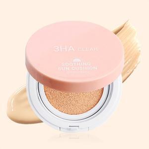 [esfolio][웜톤보정 파데프리] 3HA 톤업보습 선쿠션 SPF50+ PA+++ 베이지