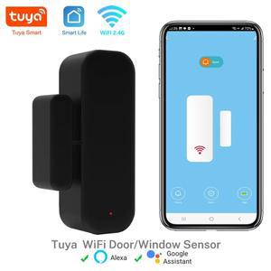 투야 스마트봇Tuya WiFi 창 센서 도어 스마트 홈 무선 감지기 Alexa Google 홈용 라이프 APP  제어
