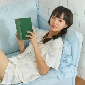 댑 바스타임 쿨링스판 잠옷세트 여성용_GPJ17308