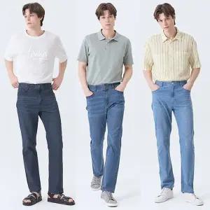 [하프클럽/뱅뱅]25SS 뱅뱅 여름 남성 라이크라 스트레이트핏 데님 3종
