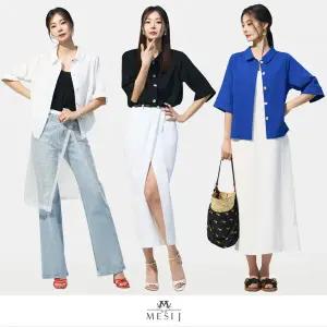 [배우 윤소이가 선택한]메시제이 25SS 인견 셔츠재킷 3종