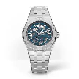 모리스라크로와 아이콘 스켈레톤 오토매틱 39mm 메탈밴드 AI6007-SS002-031-1