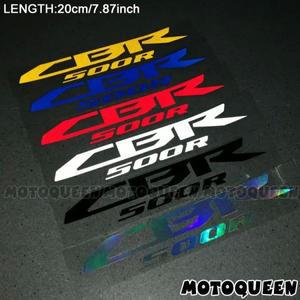 CBR650R 니그립패드 탱크패드 오토바이 바디 휠 페어링 헬멧 장식 라벨 반사 스티커 CBR 500R 650R CBR500R