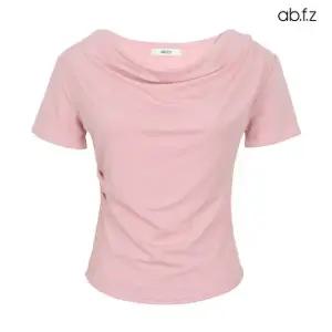 [ab.f.z/신상] 드레이프 셔링 반팔 티셔츠 (AFZ2MK35A)