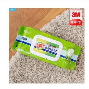 3M 물걸레 청소포 더블액션 플러스 대형 20매/정전/기청/소포/막대/걸레/청소/용품/포대형/청소용/물티슈