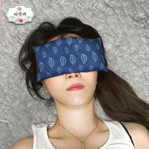 따뜻팩  눈  100 천연 찜질팩 팥 콩 현미 온열안대 아이필로우 국내제작 1개