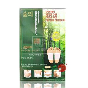 일본 게르마늄패치 수액 시트 파스 발바닥 힐링테라피