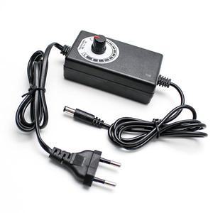 전원 공급 장치 어댑터 EU 플러그, 조절식 ON/OFF DC 전압 3V, 4.5V, 5V, 6V7.5V, 8V, 9V, 10V, 12V, 2A