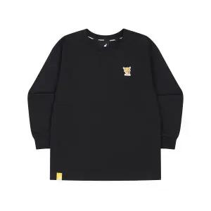 [캉골키즈](광주신세계)루 심볼 롱 슬리브 티셔츠 RC 0005 블랙ARCCRT00050BK