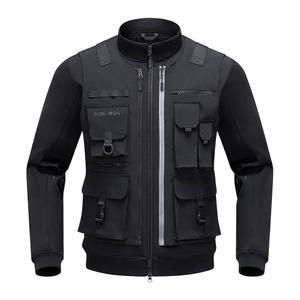 CE 아머가 장착된 RIDEIRON 모터사이클 재킷, 탈착식 조끼가 3-in-1 통기성 라이딩 올 시즌 바이커 레이싱 기어