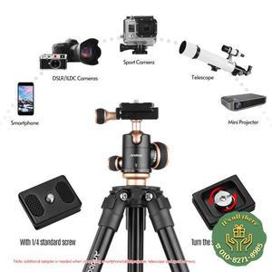 Andoer Q160SA 삼각대 DSLR 디지털 카메라 캠코더 Canon Nikon Sony 용 파노라마 볼 헤드