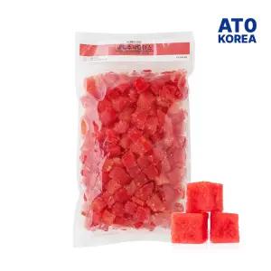 씨없는 수박다이스 1kg 무첨가 100% 냉동과일
