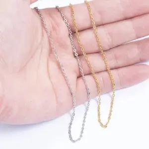 DIY 1.5mm O형체인 목걸이줄 목걸이40cm+길이조절5cm DIY 목걸이만들기 목걸이줄