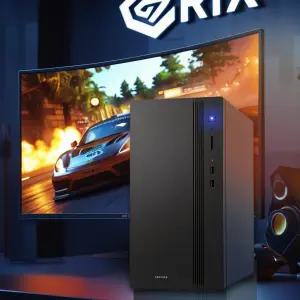 삼성 DM500TGZ-AI5S1X1-RTX5050 8GB 14세대-i5 32GB SSD1TB+SSD1TB 게이밍컴퓨터