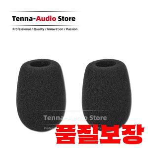 윈드 스크린 마이크 팝 필터 스폰지 녹음 폼 커버 RODE M5 NT5 용 로트 당 2 개