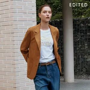 [25FW 최신상]  에디티드 Faux 스웨이드 자켓