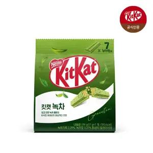 [즉할10%]네슬레 킷캣 초콜릿 녹차(그린티) 7개입