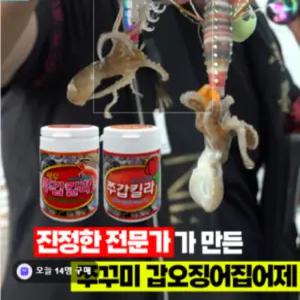 토코 쭈갑킬라 쭈꾸미 갑오징어 집어제 신상 파란낚시