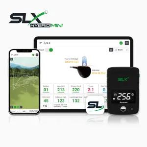 SLX 골프스윙분석기(SLX H2) 초소형 초경량 골프론치모니터 스윙측정기 스피드 측정기 자석거치대 포함