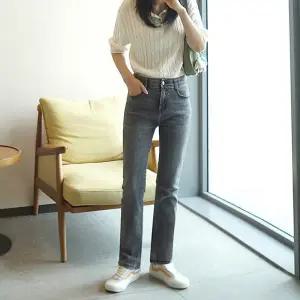 [나나진]가을/신상/스판/일자/와이드/부츠컷/슬림핏/여자청바지/빅사이즈/슬랙스/면바지/스판/빈티지/롤업/구제/컷팅/슬림/청반바지/아이스진/텐셀진/반바지