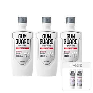 가그린 구강청결제 검가드 오리지널 750ml, 3개+증정(검가드 엑스퍼트 치약 20g, 2개)
