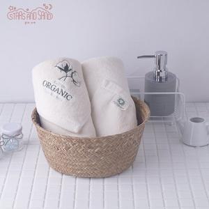[별과모래]유기농 오가닉 무형광 아기세면타올 아기수건 샤워 유아 신생아세안타월