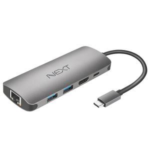 NEXT 318TCH-PD / C타입 4K 멀티컨버터 HDMI USB PD LAN