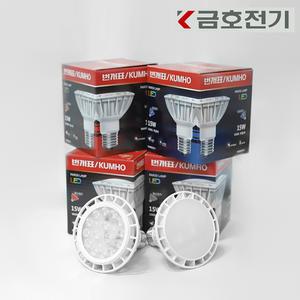 금호전기 번개표 LED PAR30 15W 집중형/확산형 KC KS인증 백열전구,PAR30 대체용 3000K 6500K
