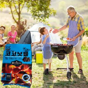 홀렌 밝은참숯 친환경 캠핑 참숯 야자숯 코코넛볼 2kg