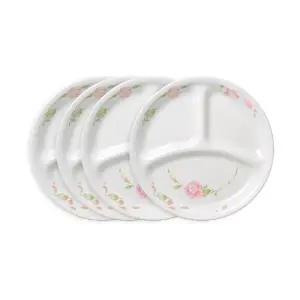 [대구백화점] [코렐(Corelle)][코렐]장미 삼절접시(대) 4p