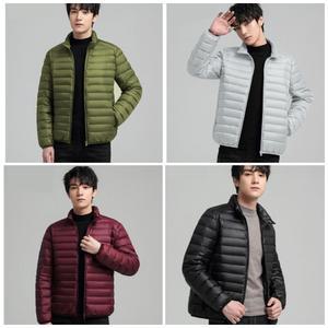 남성 초경량 숏패딩 아웃도어 4color 보온 점퍼 근무 작업복 등산