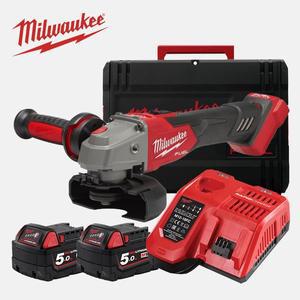 [밀워키]M18 FSAGV100XB-502X 18V / 5.0Ah FUEL 앵글 그라인더_4인치(속도조절/브레이킹)