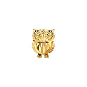 갤러리아 여자 순금 한쪽 미니 귀걸이 하트 부엉이 24K 0.44g